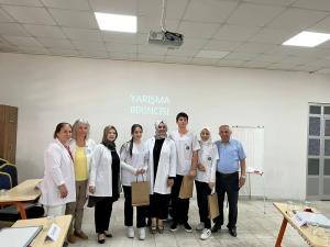 Bilgi Yarışmasında Ödüller Sahiplerini Buldu.
