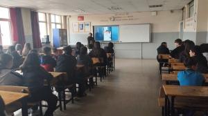 Yaşar Doğu Ortaokuluna Okulumuzu Tanıttık.