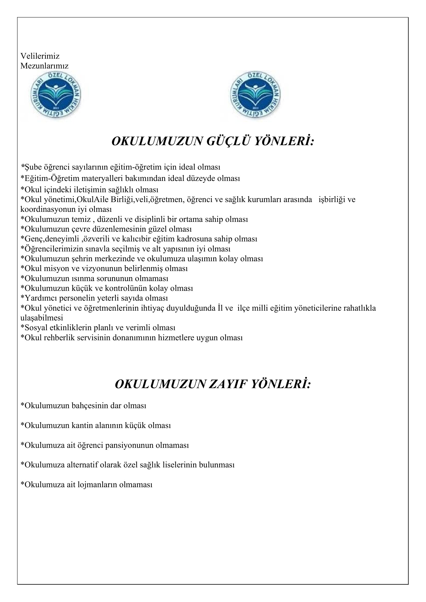 OKUL STRATEJİK PLANIMIZ - 18