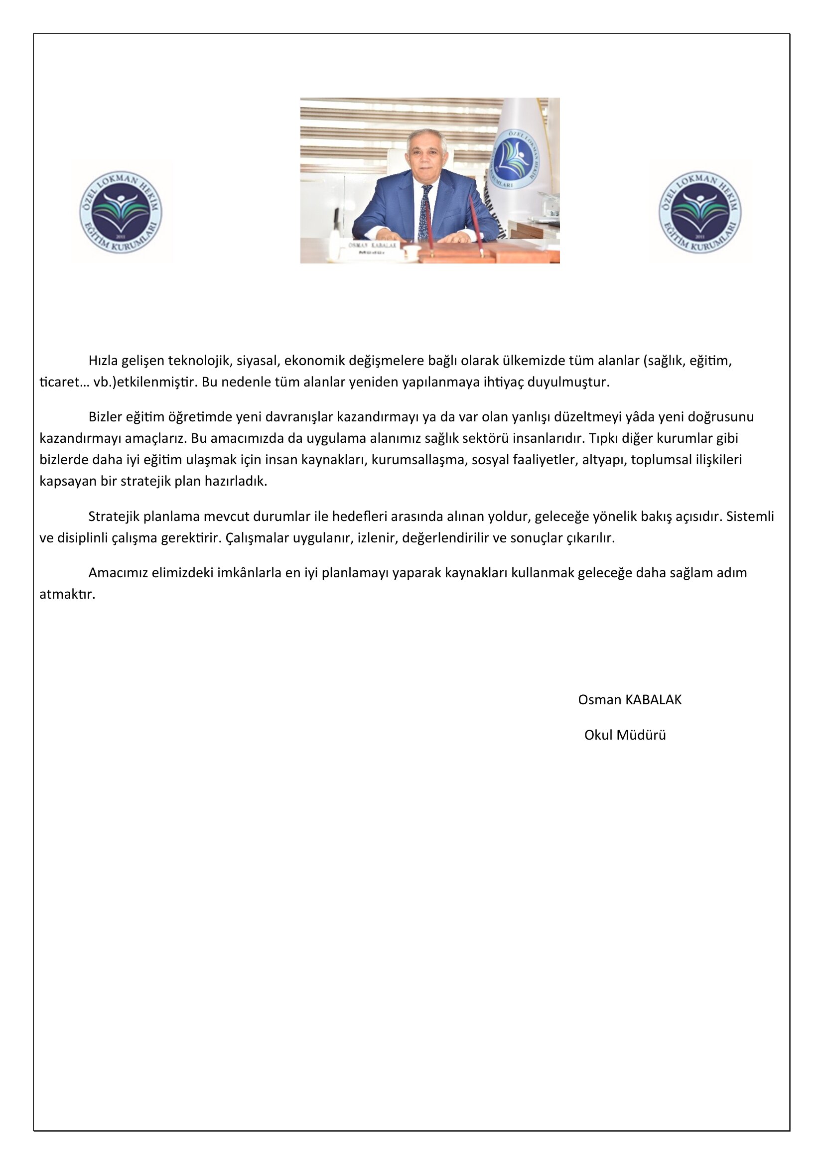 OKUL STRATEJİK PLANIMIZ - 5