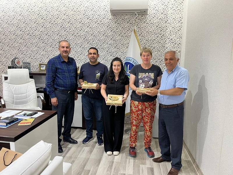 Erasmus Projeleri Kapsamında Fransız Öğretmenleri Okulumuzda Misafir Ettik.